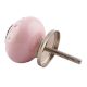 Pink Tiny Flower Ceramic Drawer Knob